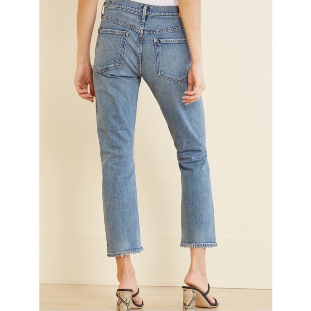 Citizens Of Humanity Coh Elsa Mid Rise Slim Fit Crop Jeans Women’s Sz 25